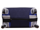 Чехол для чемодана тёмно-синий. Размер L